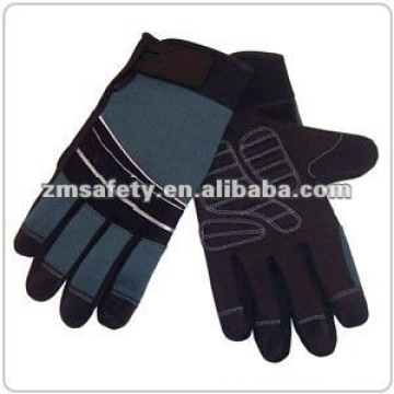 Gants de mécanicien automobile anti-choc avec cuir synthétiqueJRM118